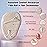Riootlnm Metatarsal Pads, Ball of Foot Cushions, Heel Pads Inserts for Too Big Shoe, Reduce Foot Pain, No Slip Heel Grips Liners Pads for Loose Shoe, Blisters (2pairsbeige)