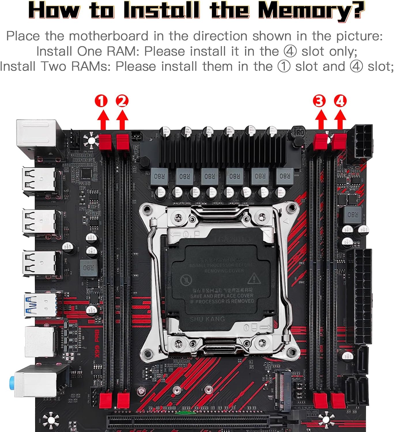 Memory Installation Guide for DDR3 Slots