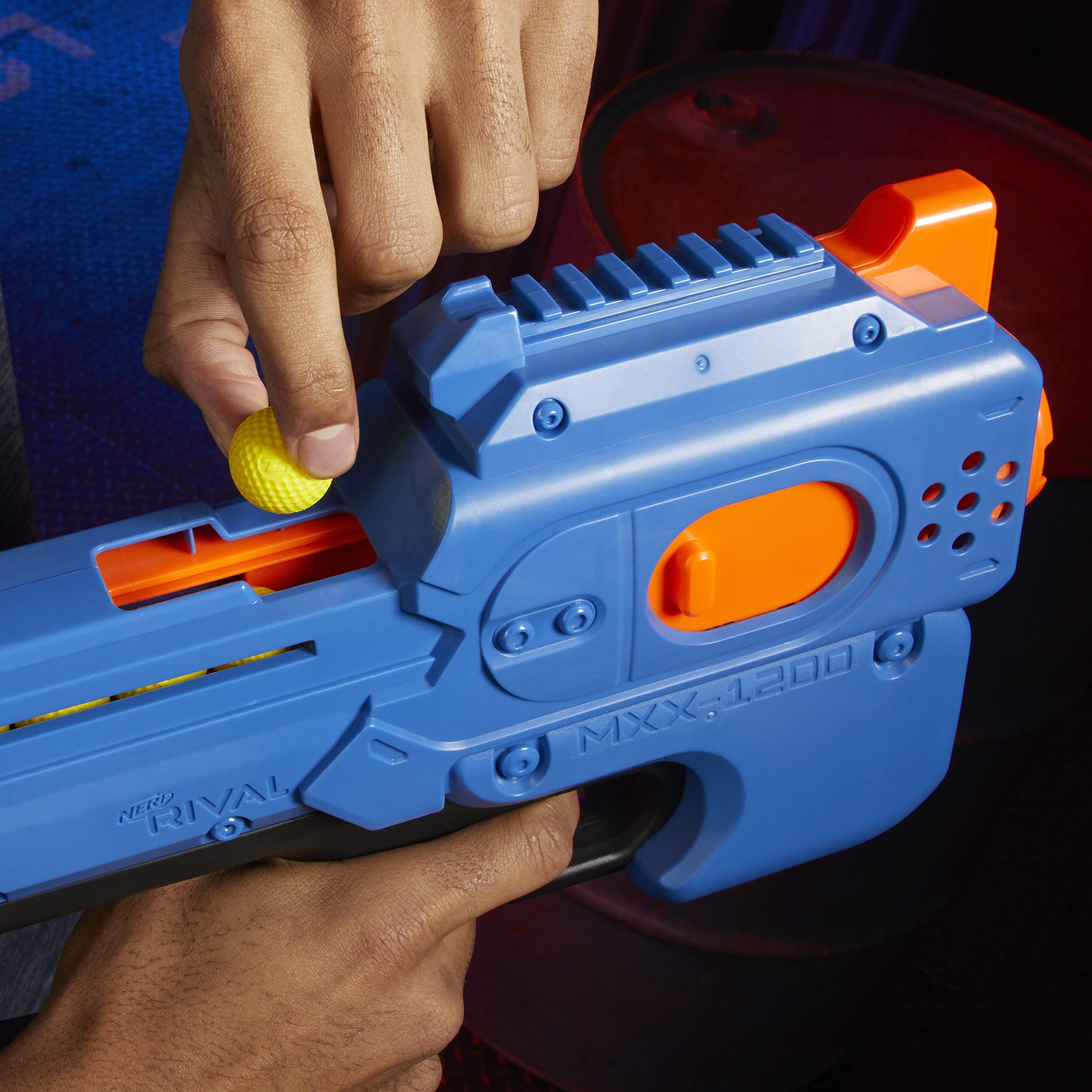 Nerf Rival Charger MXX 1200 Azul - E8449 - Hasbro - Recomendado
