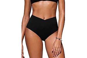Swimsuits For All Bottoms - Full Coverage High Waisted Bikini Bottom