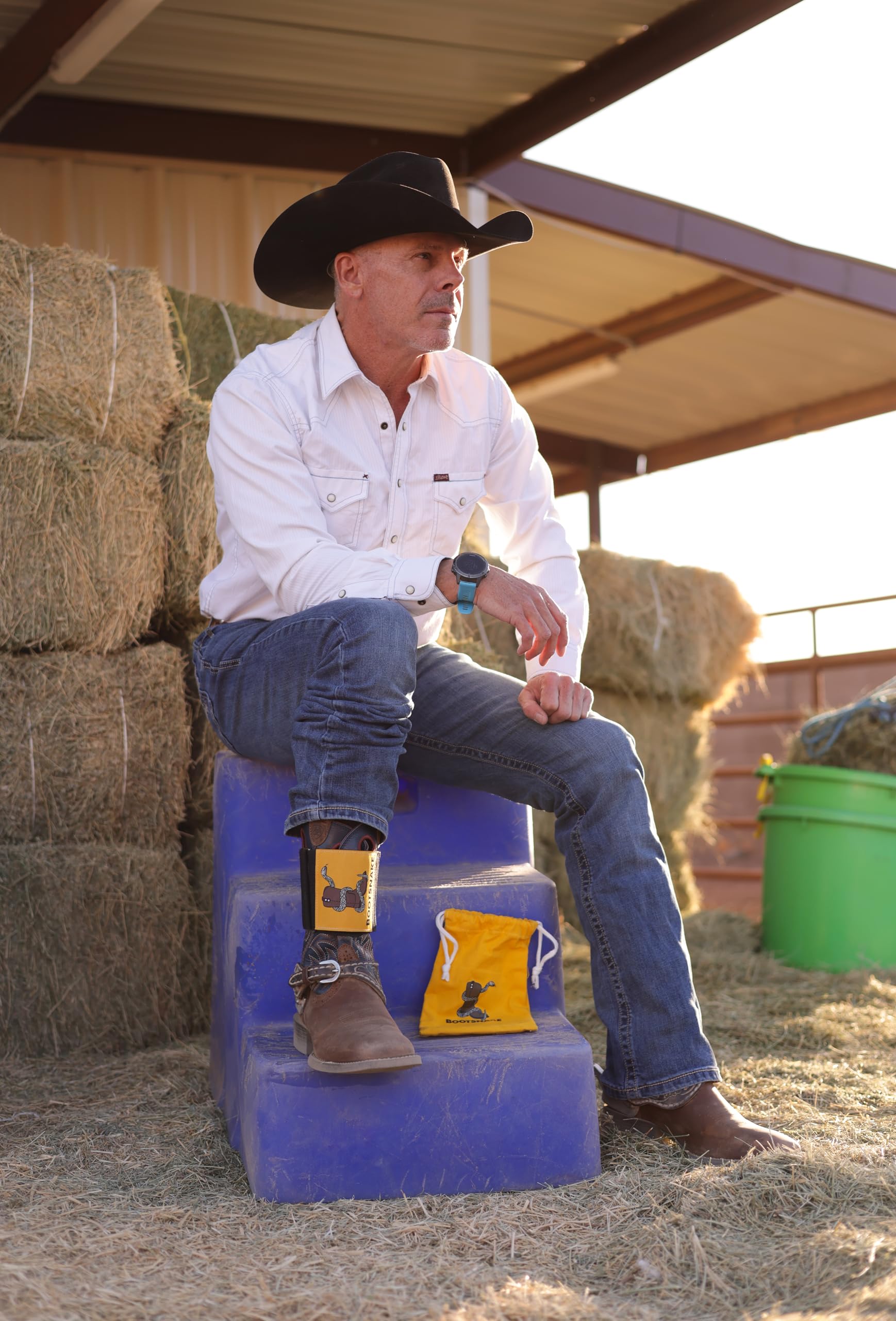 Bootsnake Cowboy Boot Accessory Strap, Reduces Boot Lines, Keeps Pant Legs Smooth, Blocks Dirt and Debris - 5