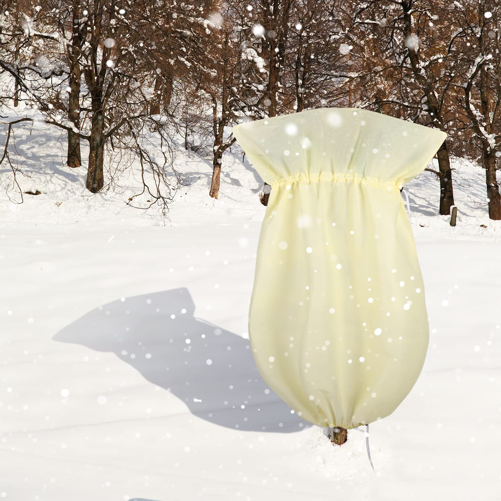 Copertura Antigelo Per Piante 89x127 Cm - Con Cerniera - Confezione Da 2 - Protezione Invernale