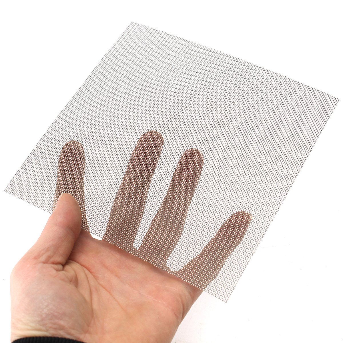 DOUKI KI 15x15cm Woven Wire Cloth Screen Stainless Steel 304 20 Mesh