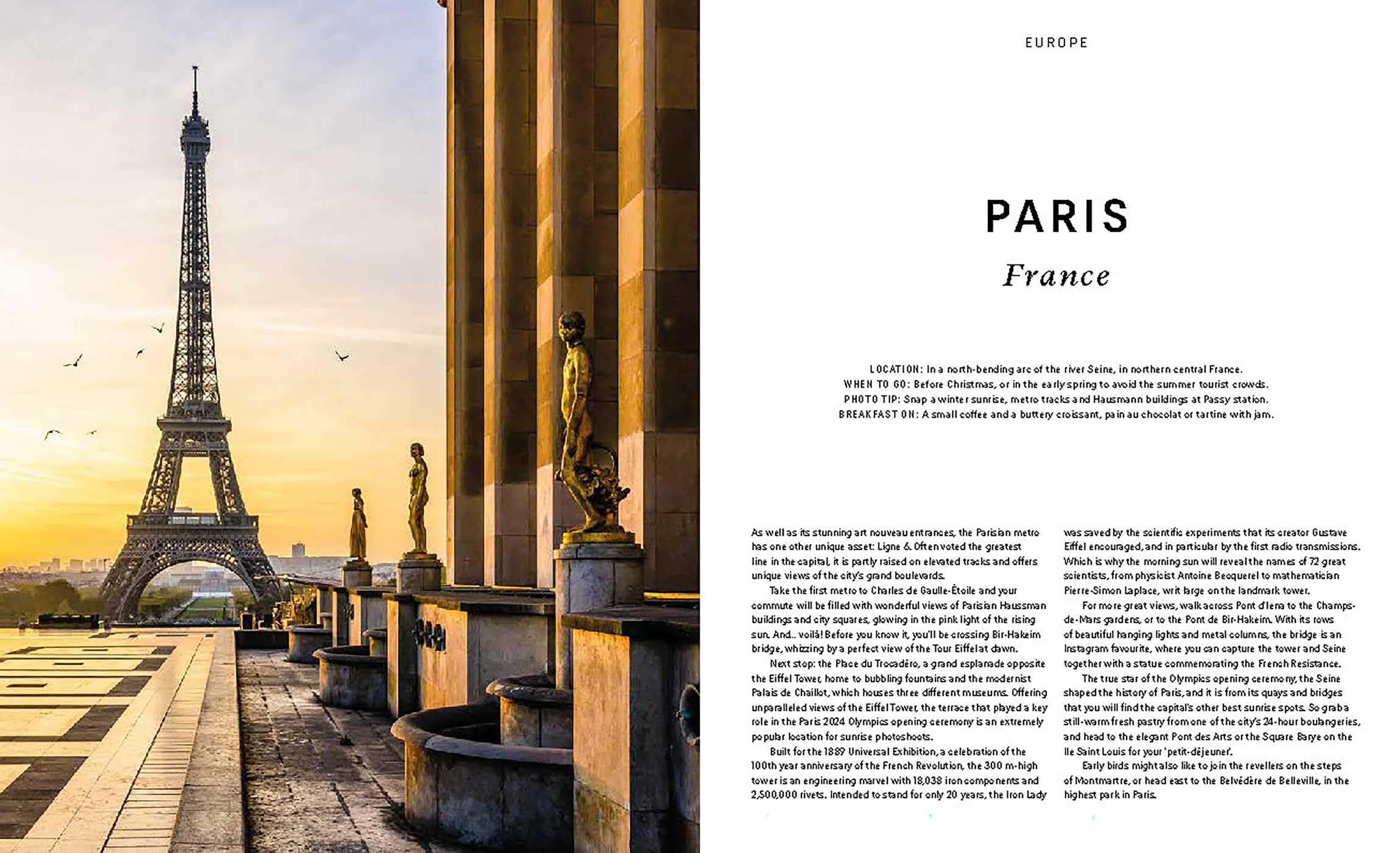 Sunrise Destinations /anglais: the world's most beautiful places to watch the sun come up