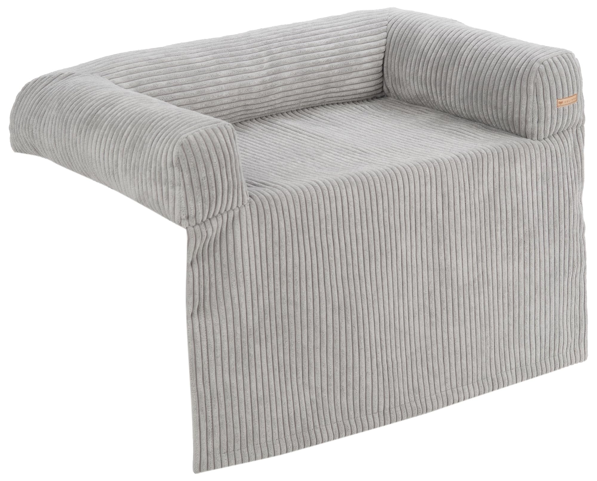 Cuccia Divano Letto per Cani Animali Domestici Cuscino Lettino Morbido (Colore: Grigio (Velluto a Coste))
