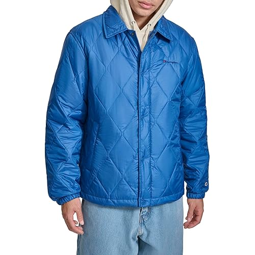 Champion Men's Diamond Quilted Active Coaches Jacket