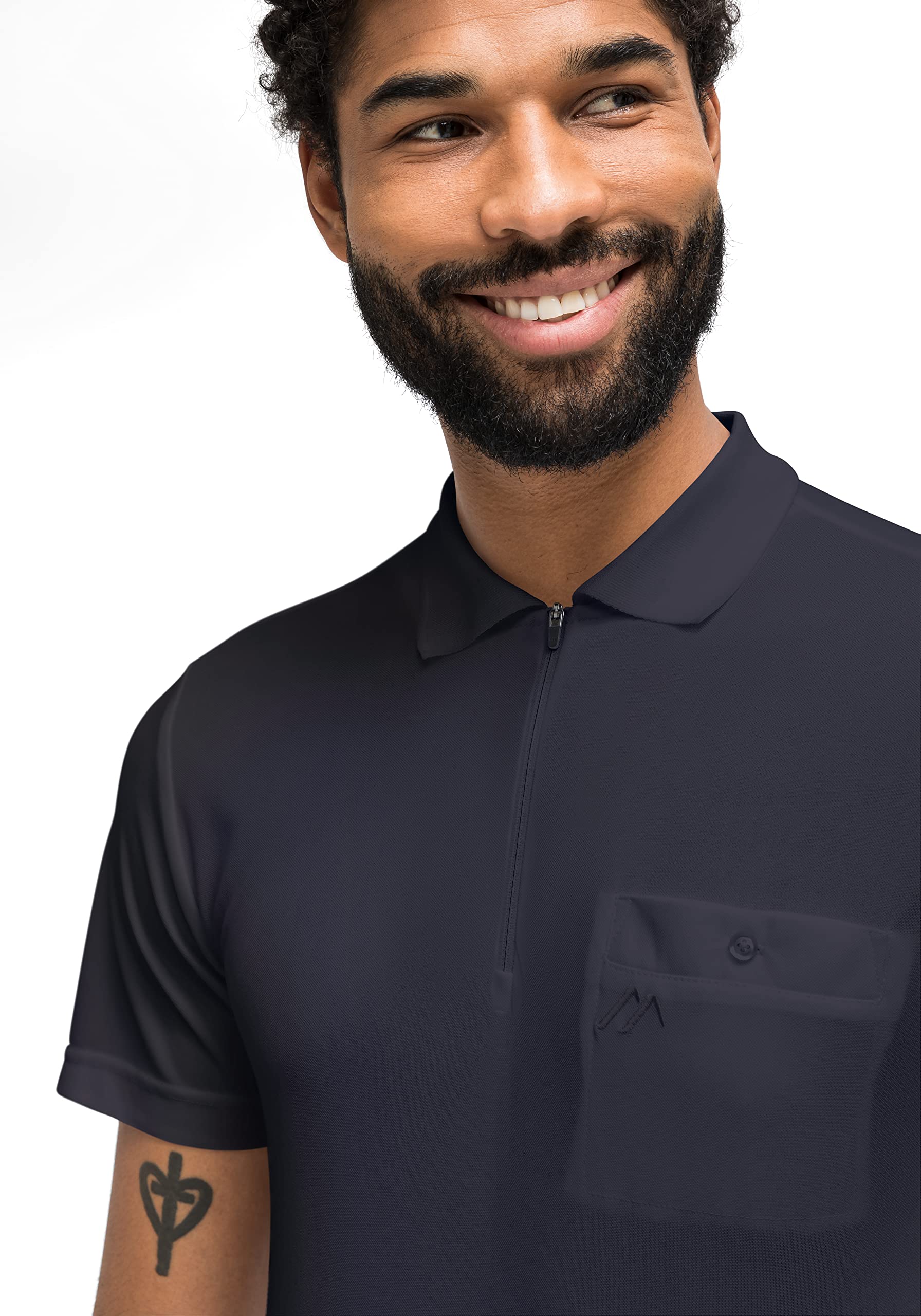 Maier Sports Herren Arwin 2.0 Polohemd (1er Pack)