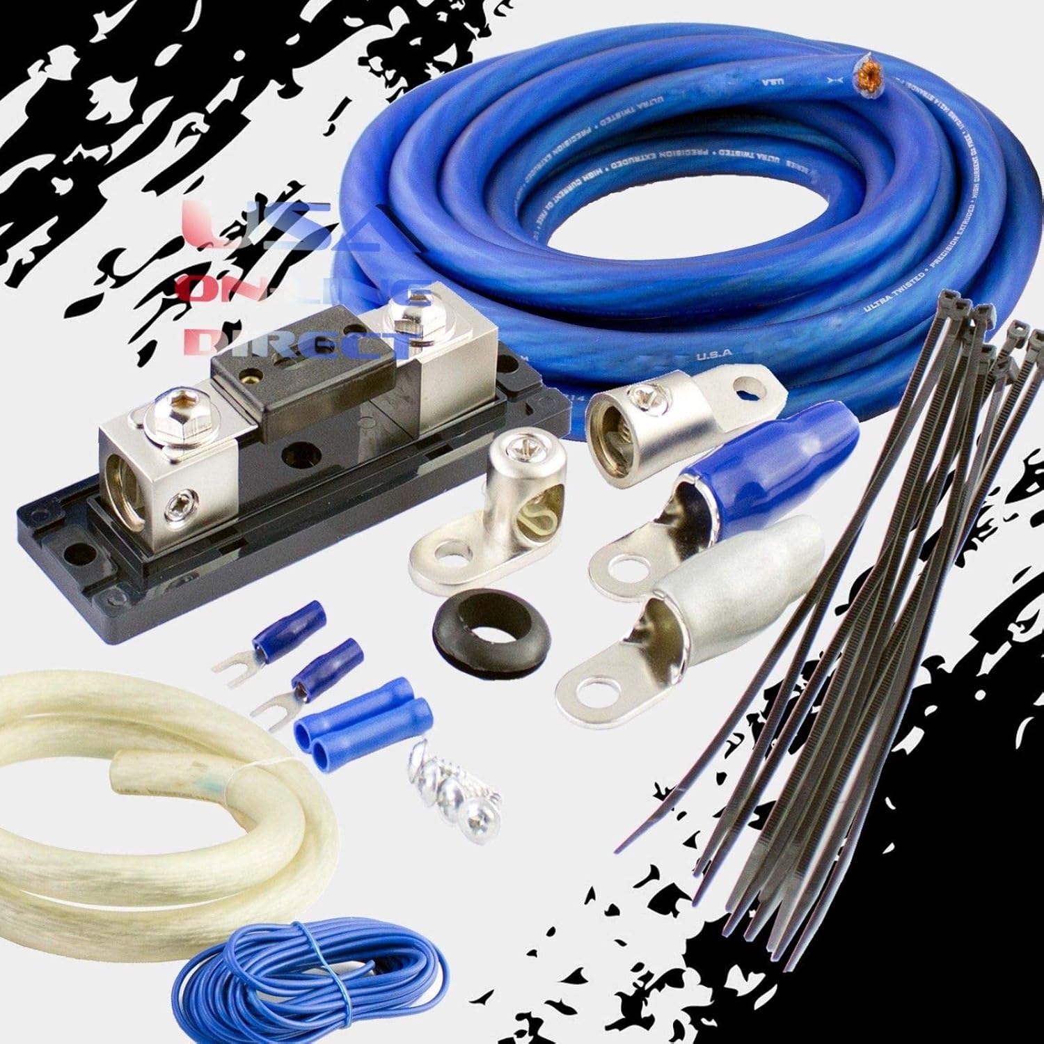 4000 Watt 0 Gauge OFC Copper Power Amp Wiring Kit Philippines Ubuy