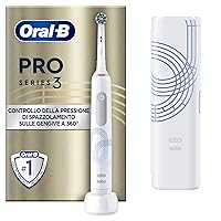 Oral-B Spazzolino Elettrico Ricaricabile Pro Series 3 Bianco, 1 Testina di Ricambio