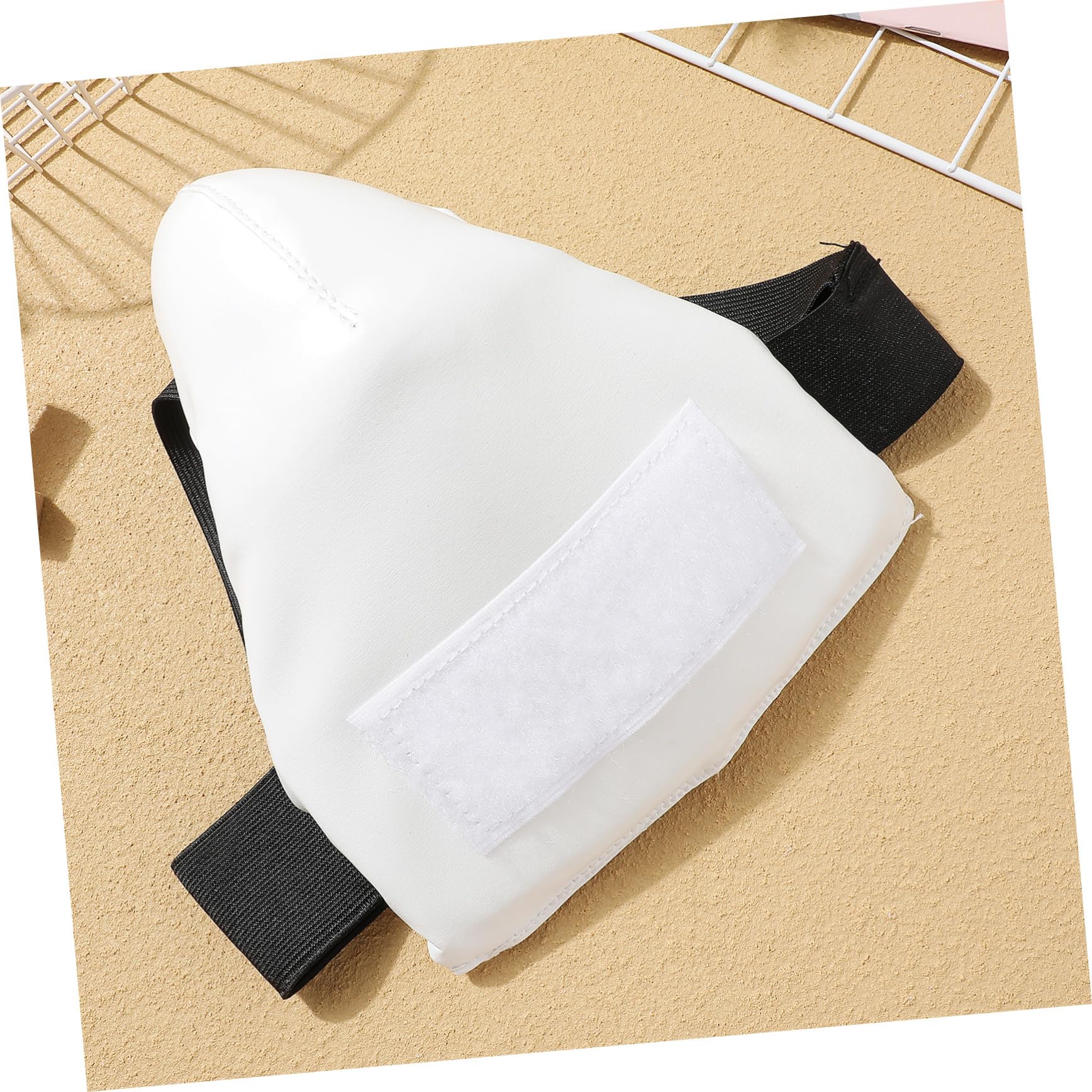 Alipis Coquilla Protector de Entrepierna Niño Transpirable Flexible PU Abs Entrenamiento Deportes Combate Boxeo
