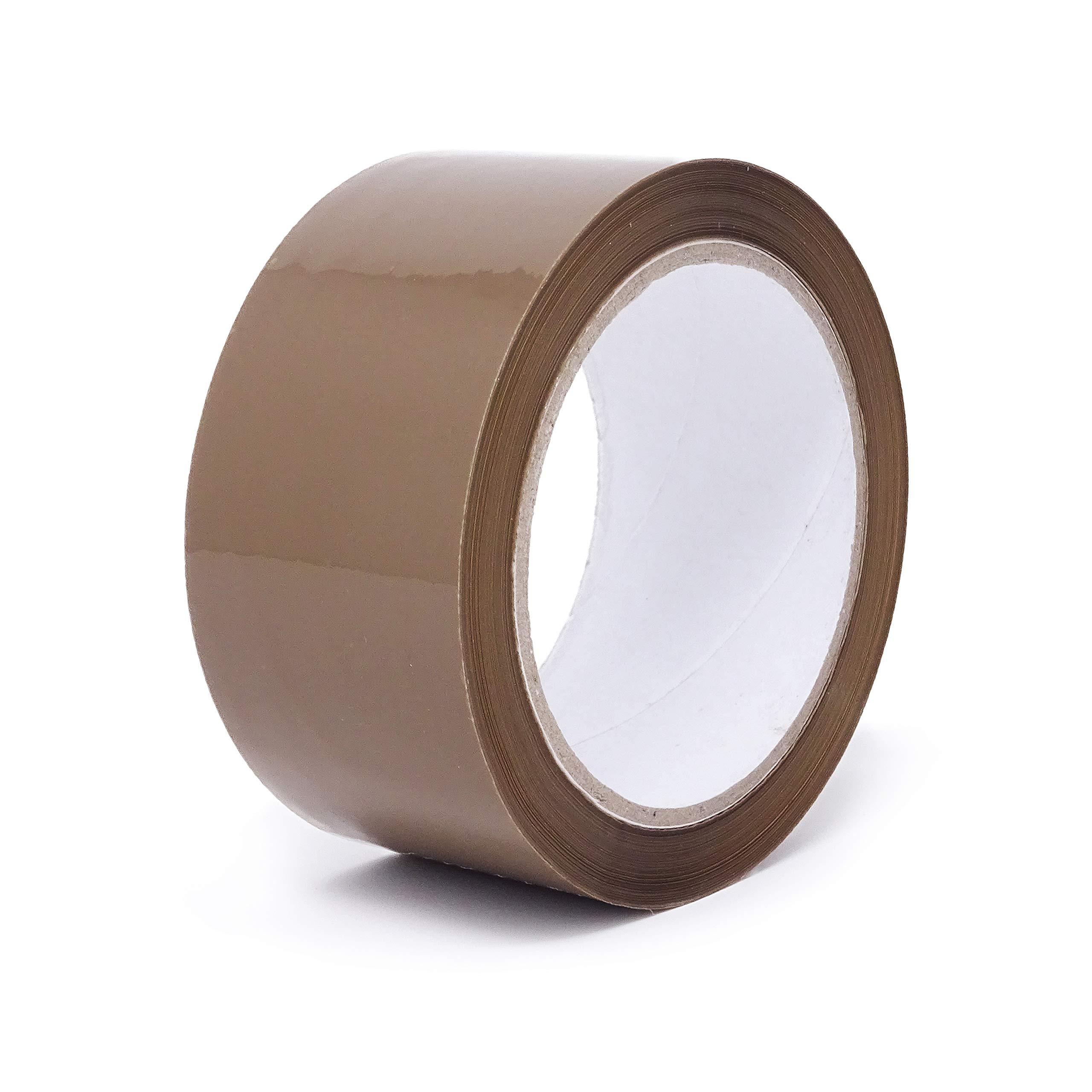 gws Paket-Klebeband Light PP leise 144 Rollen, Verpackungsband geräuscharm abrollend. Je Rolle, Länge: 66 m, Breite: 50 mm, Farbe: braun