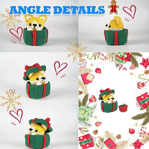 Miniatura 5 de HAYOFADA Kit de ganchillo para principiantes con tutoriales en video paso a paso, juego de manualidades para principiantes, suministros de tejido de