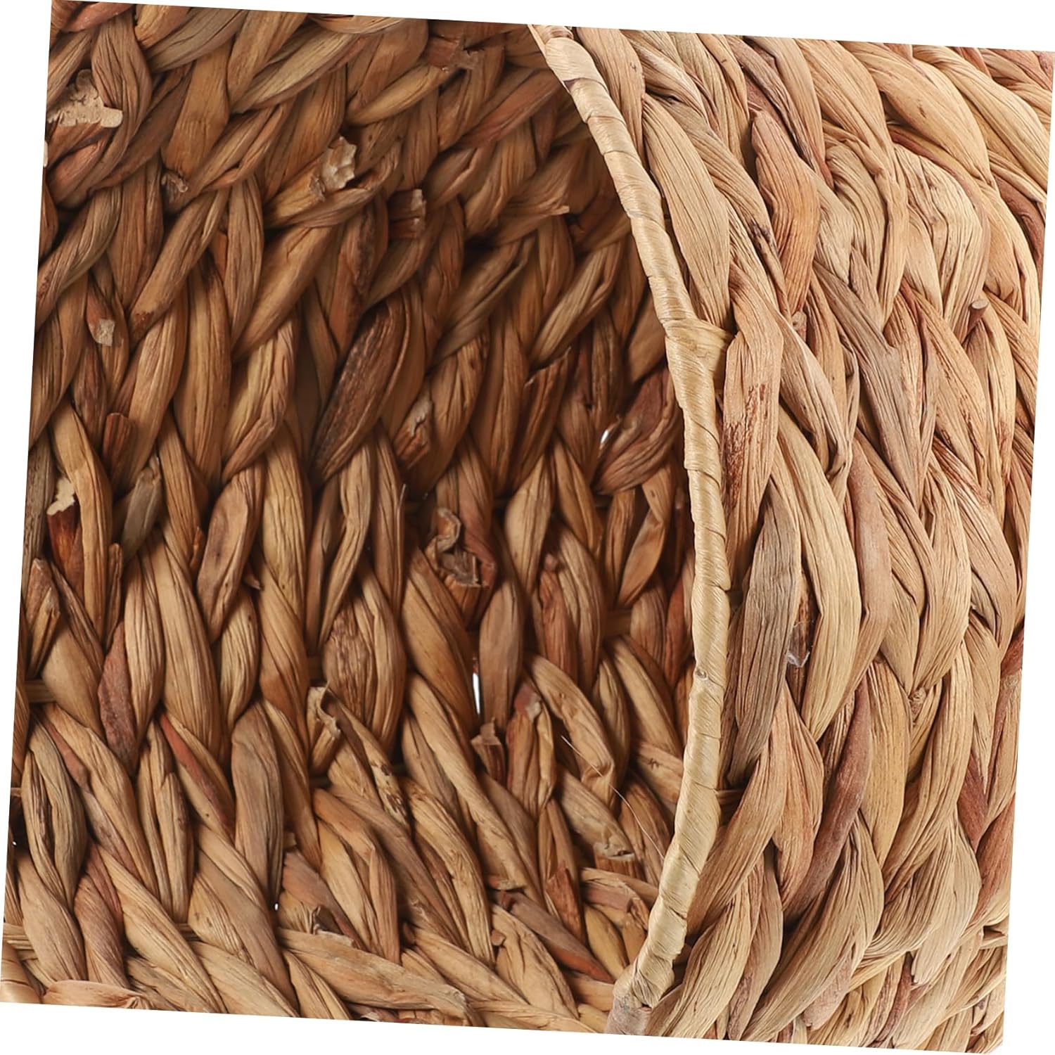 Hand Woven Storage Basket for Home Organization Multi-Purpose Woven Basket Sturdy Rope Material for Living Room Bedroom and Bathroom Decorative Tabletop Storage