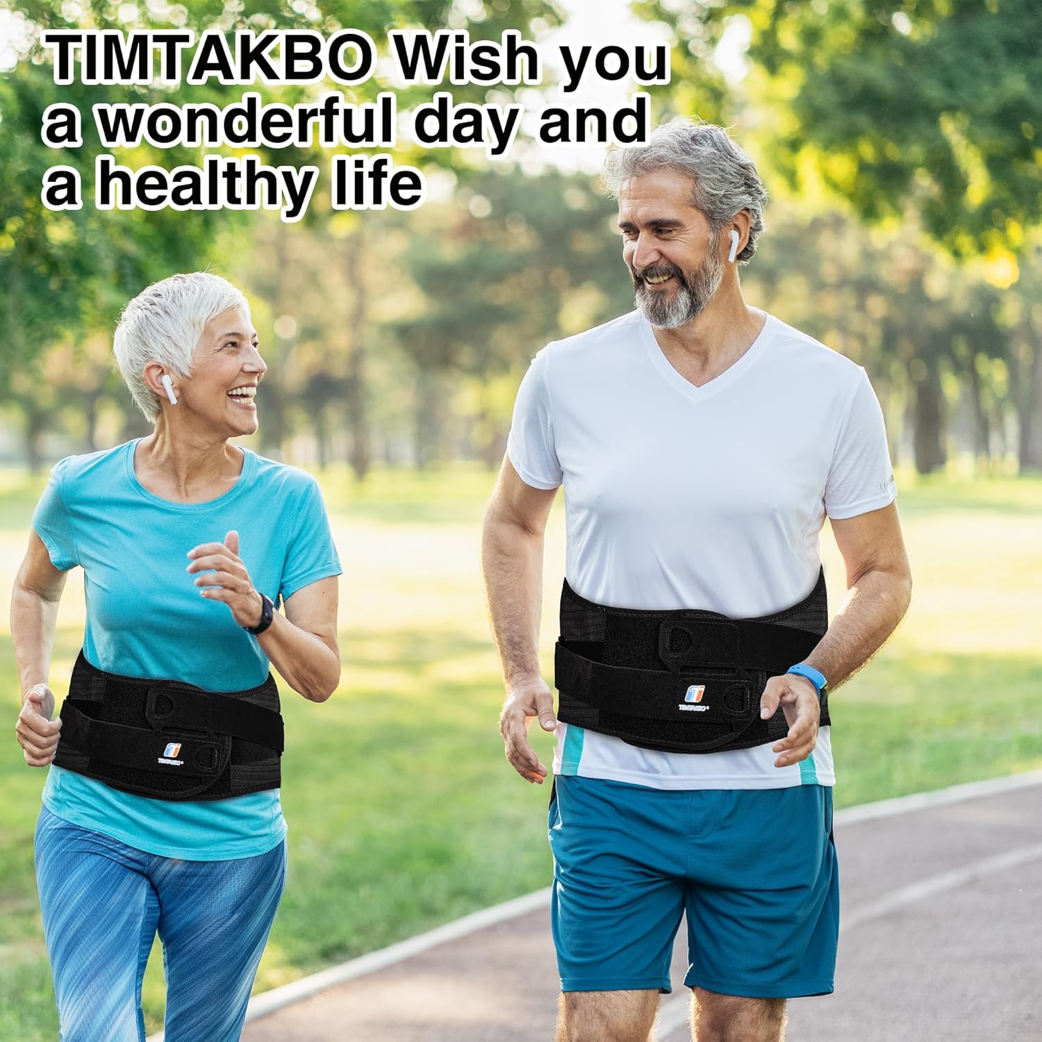 TIMTAKBO 11inch Height Back Brace for Lower Back Pain Relief,9X Power Back Support Brace for Men, Women with Removable Ergonomic Bionic Vertebra Plate, for Herniated Disc, Sciatica, Scoliosis(Large) - Image 7