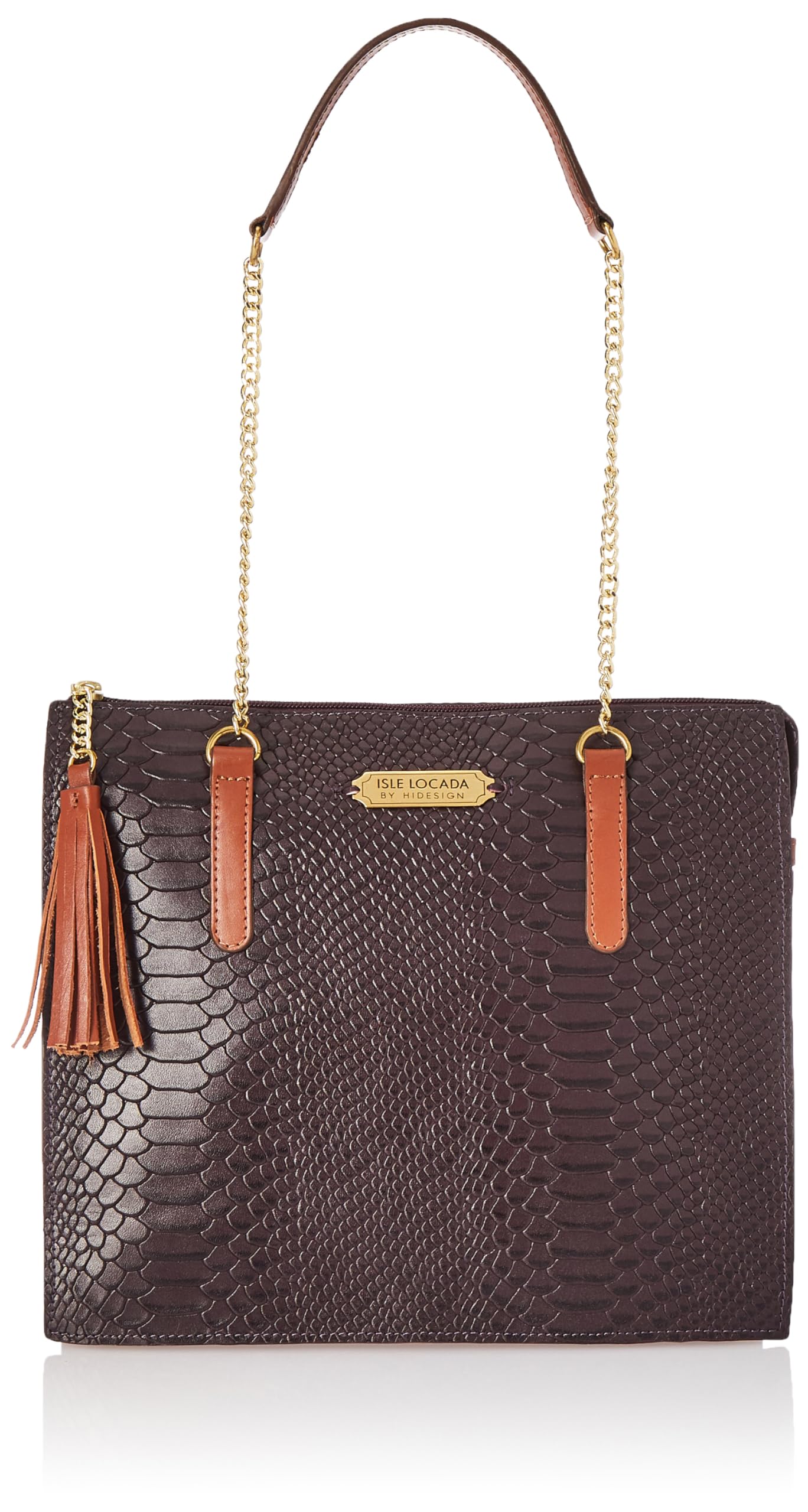 Isle Locada by Hidesign Womens Shoulder bag (Aubergine) (B0C5XTG42T) Amazon Price History, Amazon Price Tracker