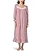 Eileen West Cotton Woven Lawn 50" Ballet Long Sleeve Nightgown - Main View