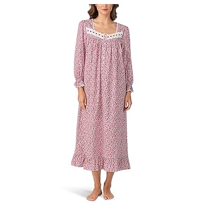 Eileen West Cotton Woven Lawn 50 Ballet Long Sleeve Nightgown Women