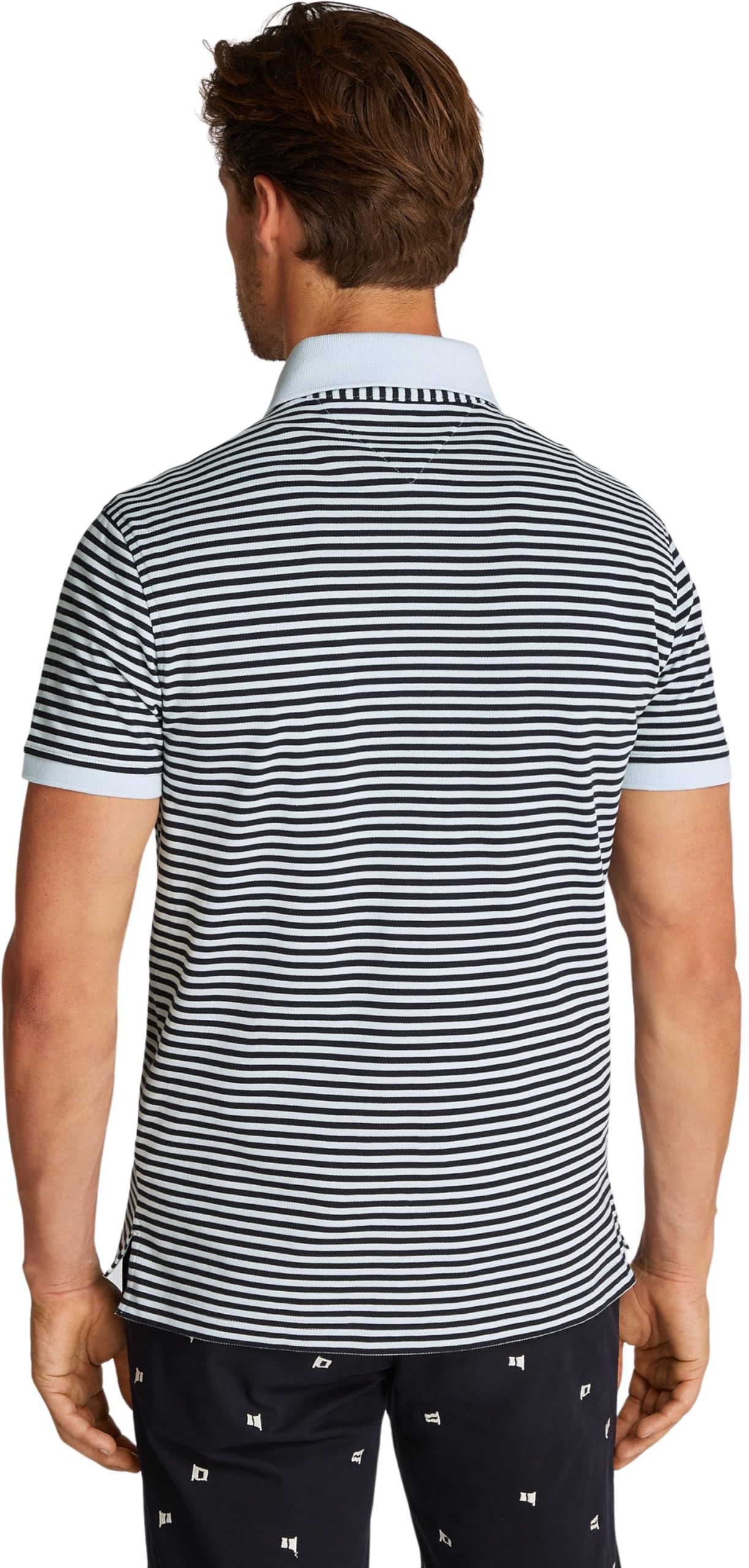 Tommy Hilfiger Uomo Maglietta Polo Maniche Corte Regular Fit con Chiusura con Bottoni