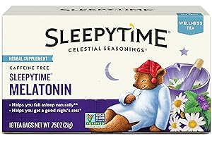 Celestial Seasonings Sleepytime Wellness Tea Plus Melatonin: Sleep-Inducing Nights