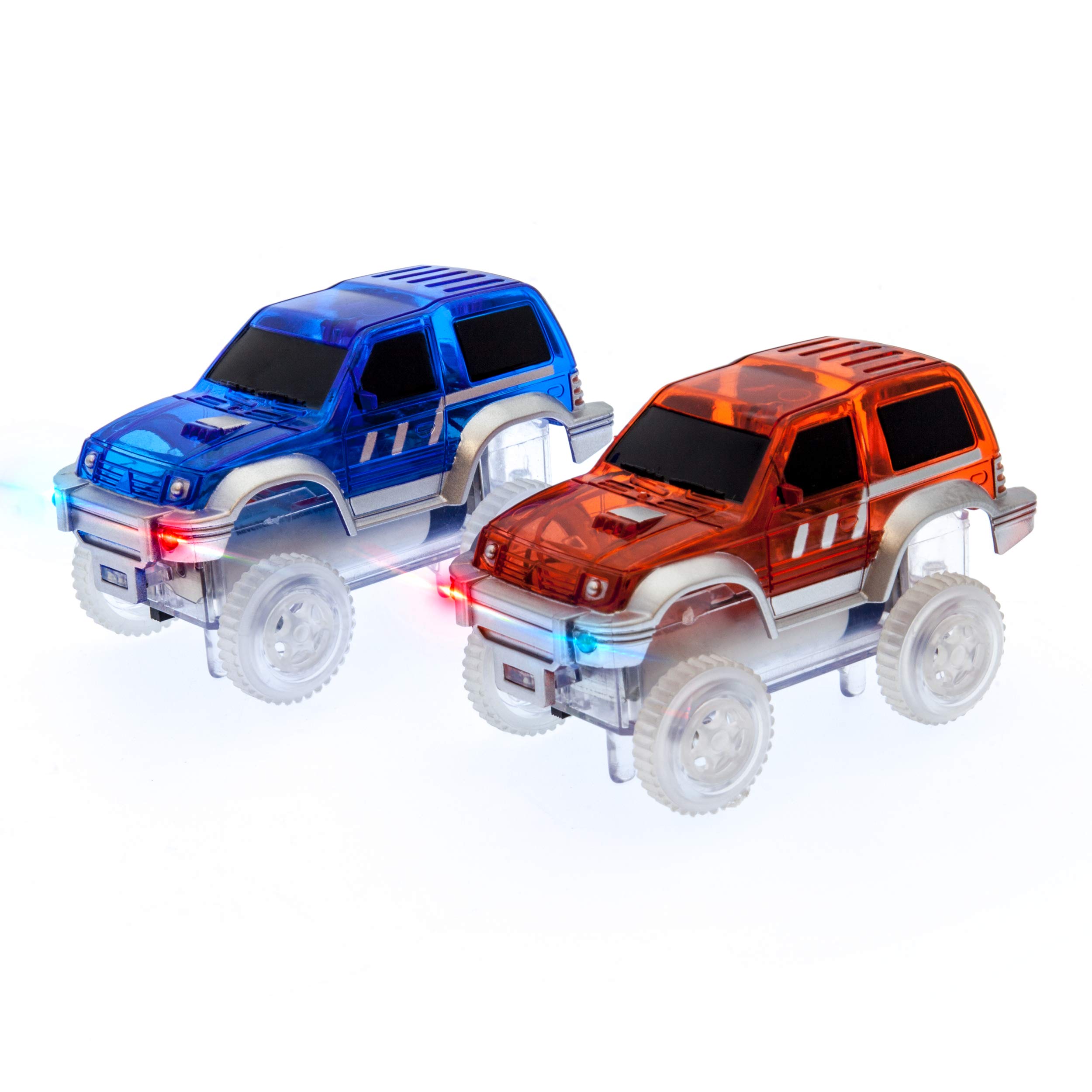 Buy PicassoTiles 2 Piece Swift Highly Detailed Race Track Truck Cars Accessories in Bulk Package