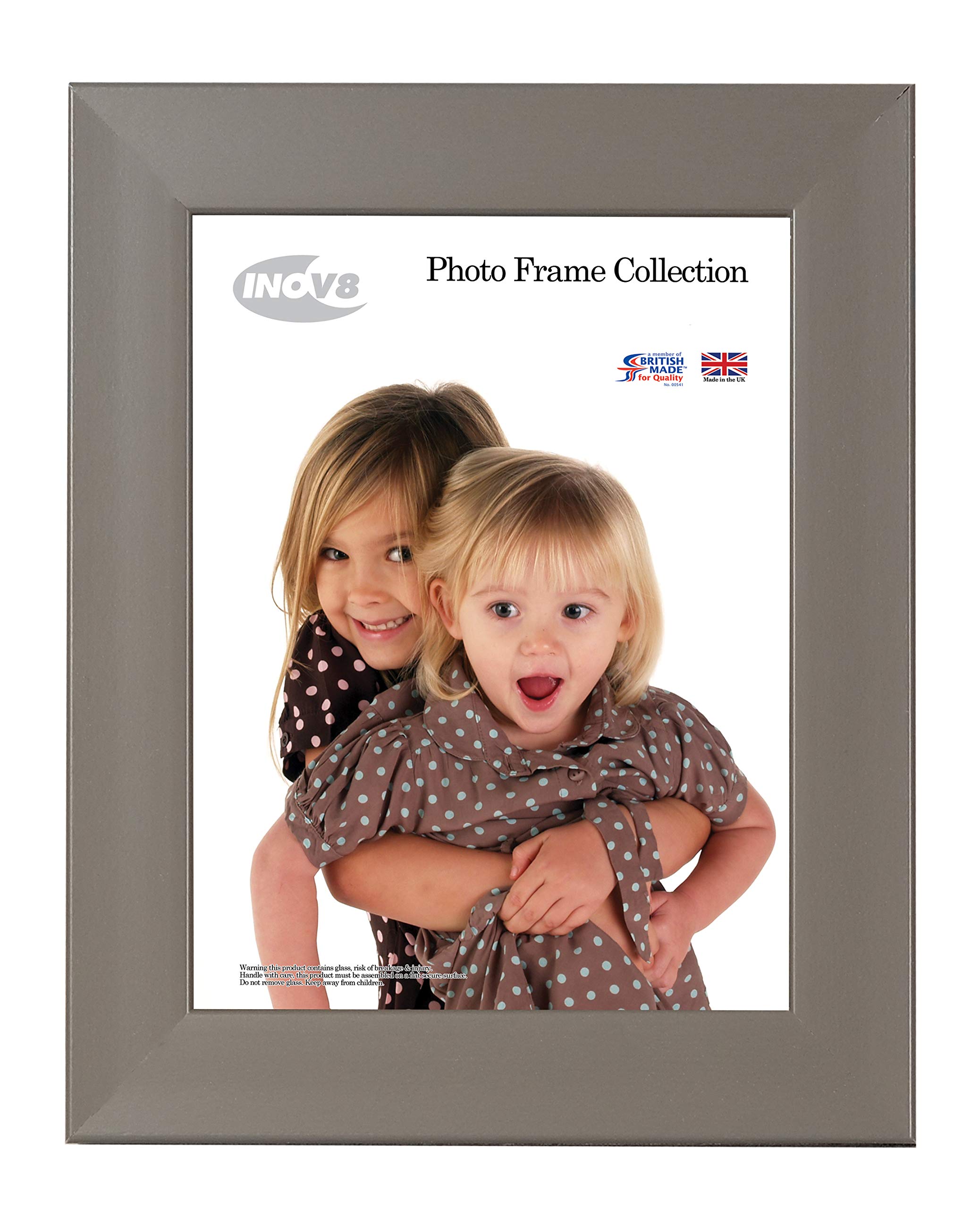 Inov8 Dark Grey Framing British Made Photo Frame Value 9X6
