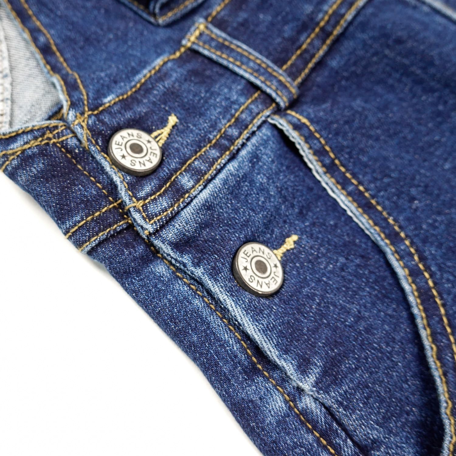 KIDSCOOL SPACE Salopette en jean pour fille, jambe large, accordéon, poches à talons profonds, salopette en jean cargo