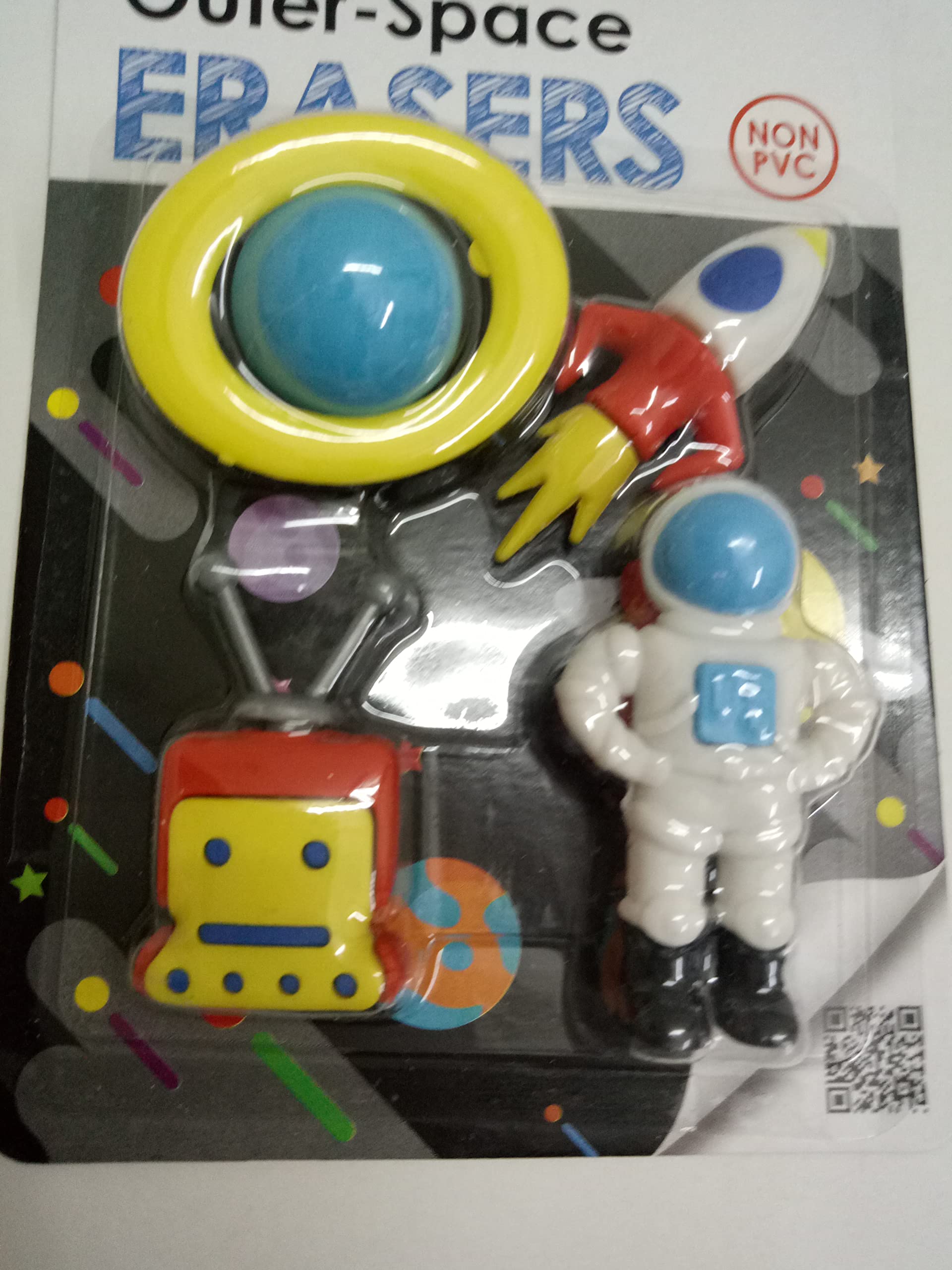 Chuz N Pick Fancy Astronaut Shaped Toy Set Eraser, Elegant Eraser for Kids Play (Set of 2) (B09M8RXY3H) Amazon Price History, Amazon Price Tracker