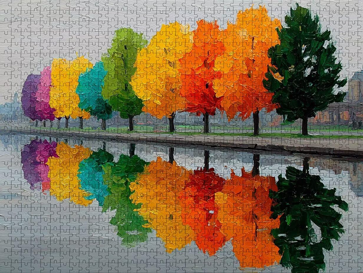 Puzzle graffiti 6000 sztuk dorosłych, drewniane drzewo puzzle z pudełkiem 179 x 105 cm, pomysł na prezent dla mężczyzn i kobiet, zabawa dla dorosłych, do gier rodzinnych, gier wyzwań, wykwintne