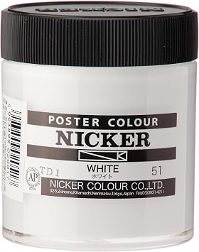 Nicker Poster Color 130ml 51 White