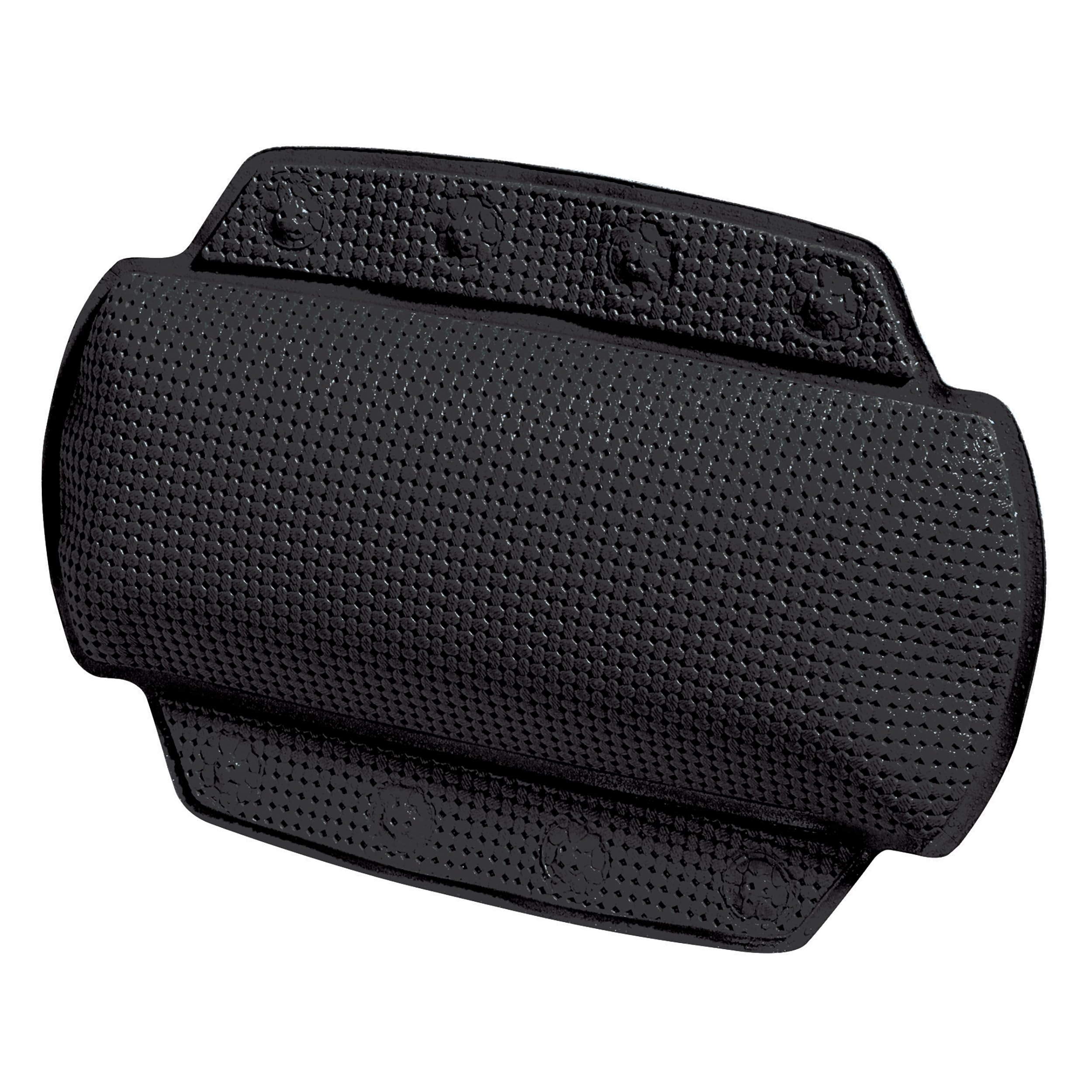 Spirella Alaska PVC Bath Cushion 32 x 23 cm Black