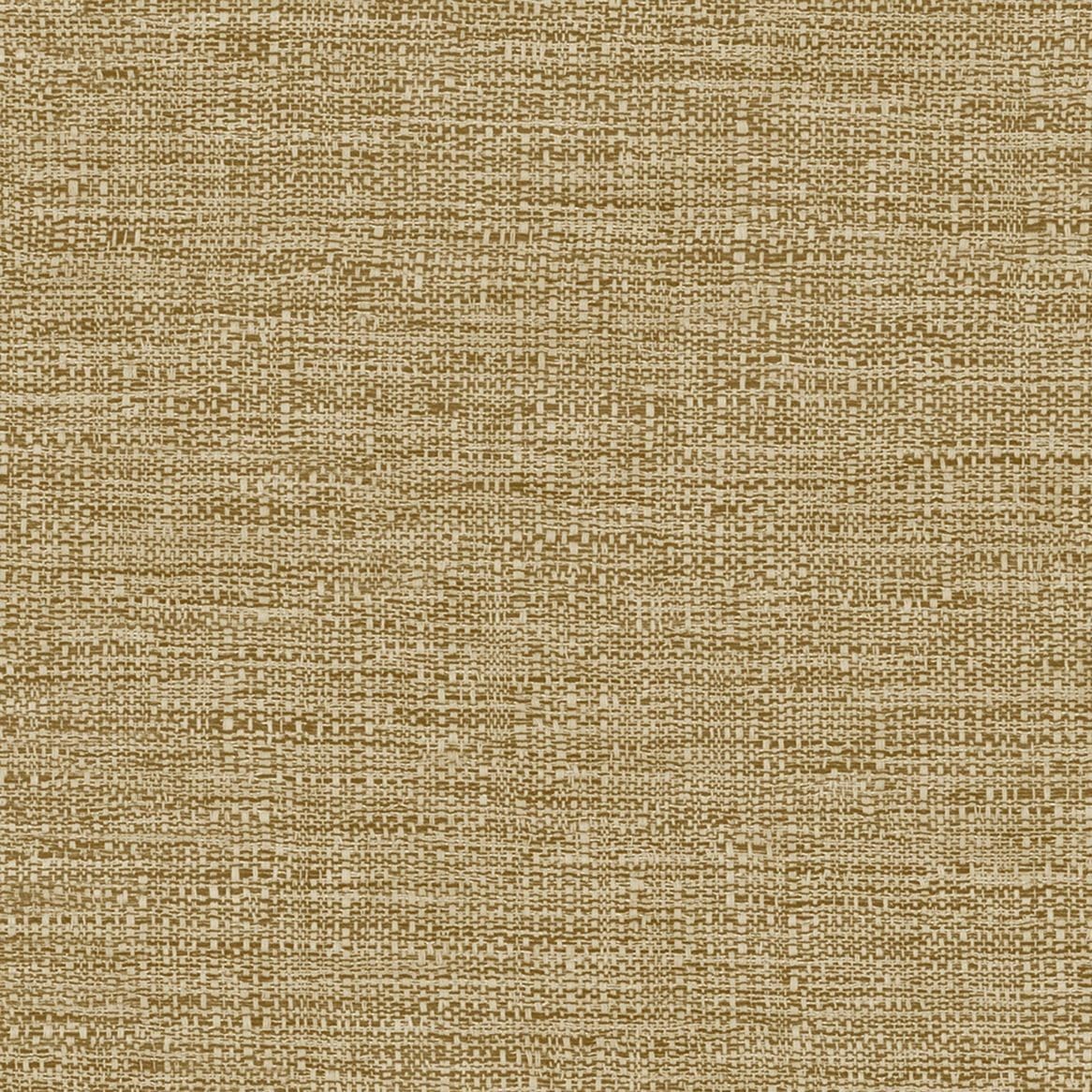 Grandeco Straw Telma Slubbed Fabric Hessian Textured Luxury Wallpaper, Golden