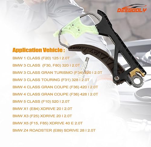 Miniatura 4 de 11318648732 11317502180 Kit de cadena de distribución del motor aplicado para 128i 125i 135i 325i 328i 335i 435i 525xi xDrive 640i 740i X3 X4 M2 M3