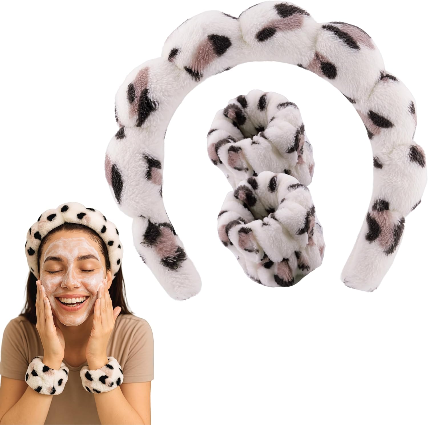 ♪373❤️ ねこ　猫　パール　花　マスクチェーン　マスク ♪373❤️ ねこ猫パール花マスクチェーンマスク