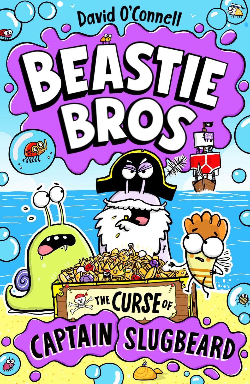 Beastie Bros 3 The Curse of Captain Slugbeard by David O'Connell PAPERBACK
