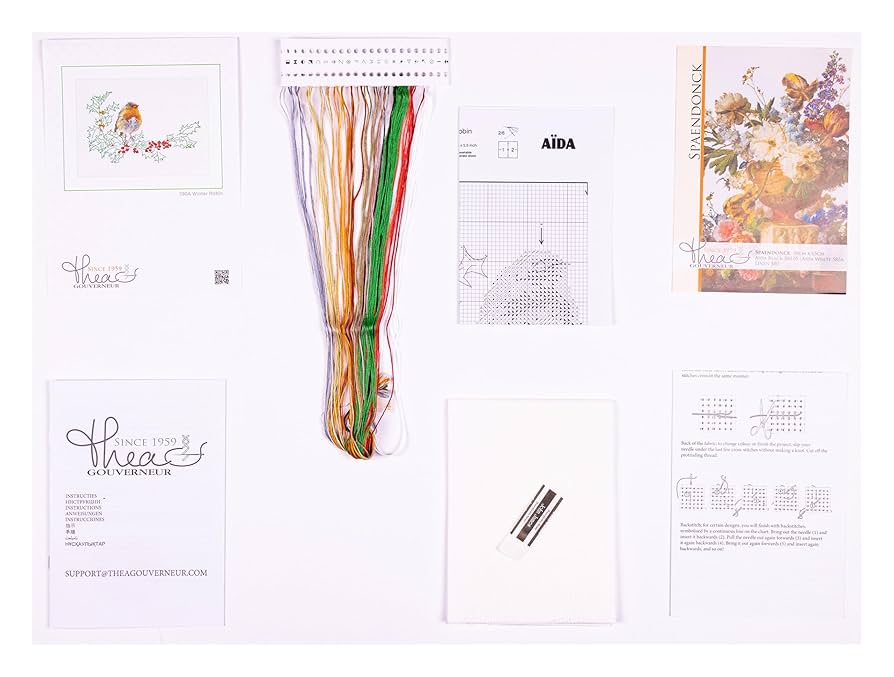 THEA クロスステッチキット Amazon.co.jp: Thea Gouverneur - カウントクロスステッチキット