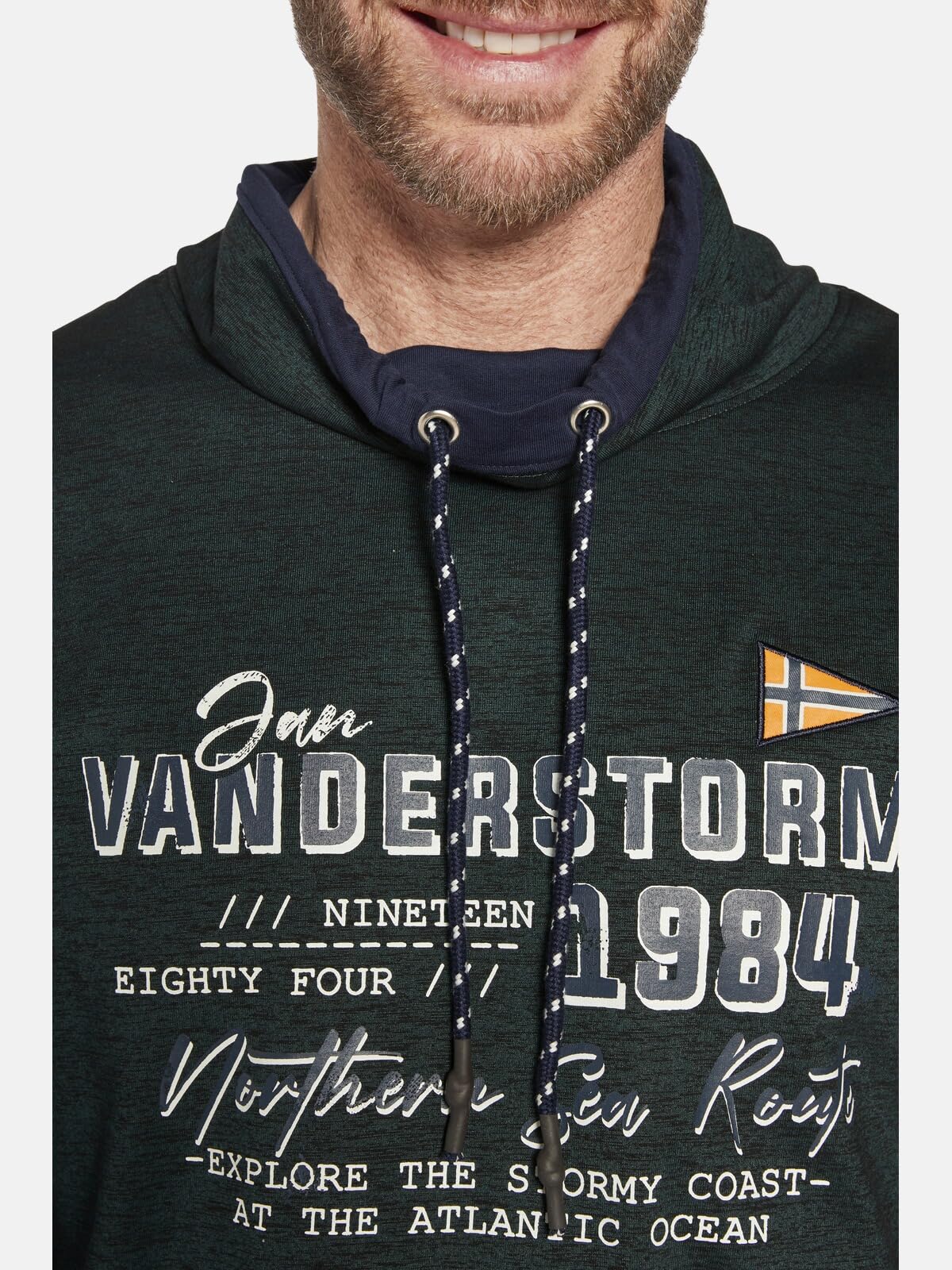 Jan Vanderstorm Herren Sweatshirt Sverre