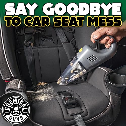 Miniatura 4 de Chemical Guys EQP410 DetailVac - Aspiradora portátil de mano para automóvil, motor eléctrico de 110 W 8.8 amperios, (ideal para automóviles,