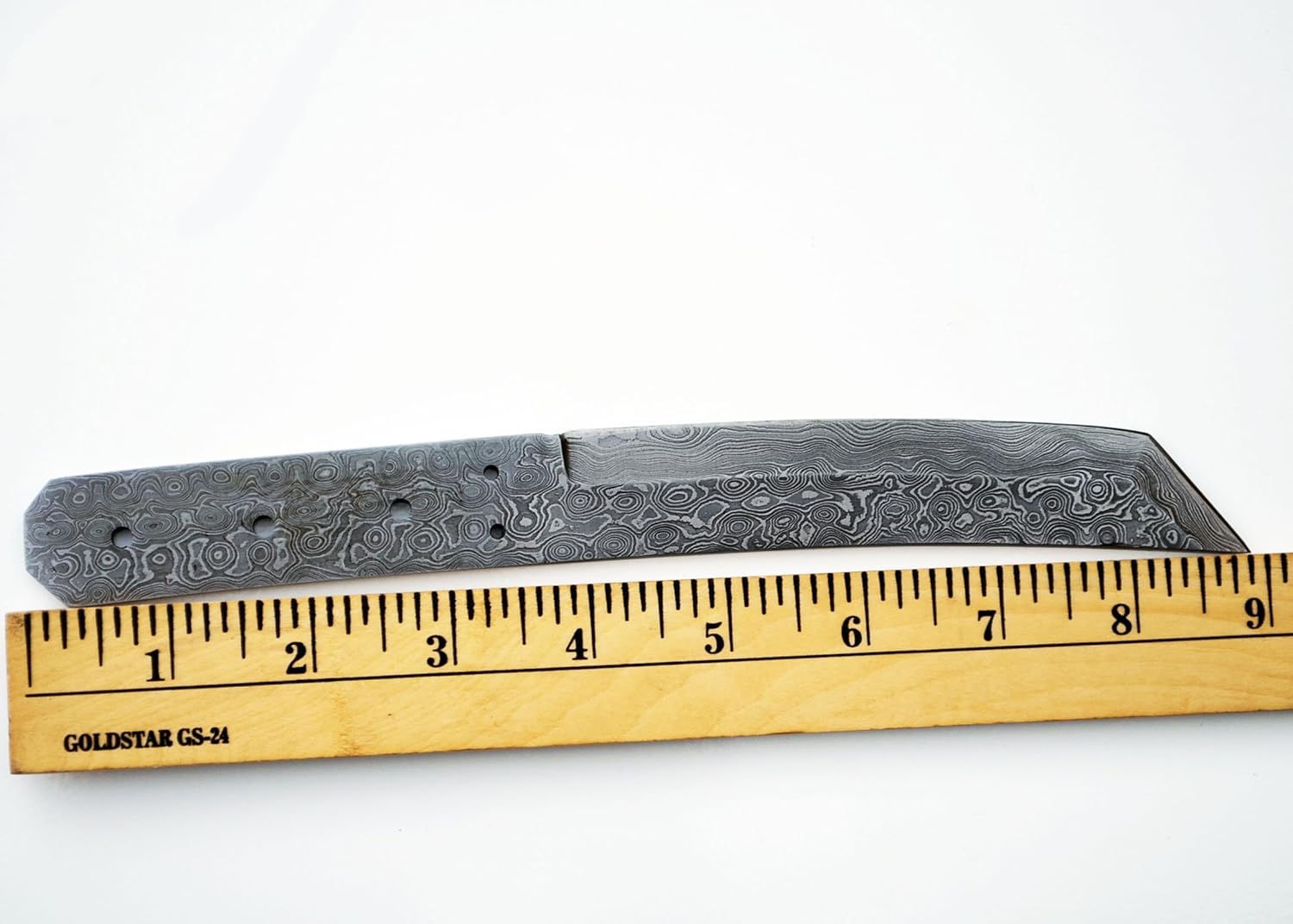 Damascus Classic Tanto Hunting Blank Blade Knife Knives Japanese Samurai High Carbon Steel Custom Making