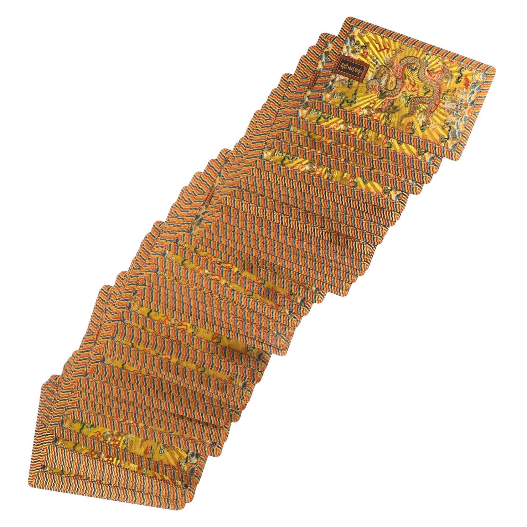 Abaodam 5 Confezioni Di Carte Da Gioco Lamina D'Oro Tally Carte Da Gioco Carte Da Poker Di Partito Partito Giocattolo Carte Da Gioco Puntelli Del Gioco Di Famiglia Poker Giocattolo