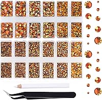 Vista 15 de Diamantes termoadhesivos de imitación