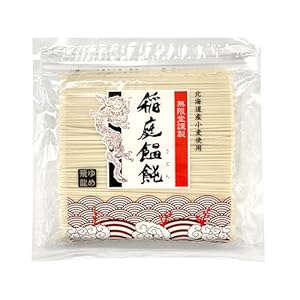 北海道産小麦使用 稲庭うどん【ゆめ飛龍】徳用切り落し麺500g(約5人前)" 