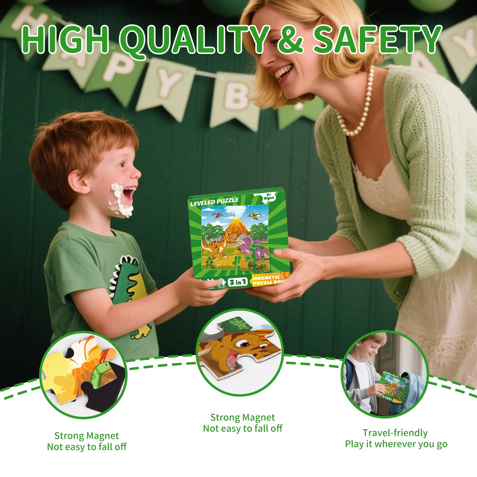 Magnetic Puzzles for 3 Year Olds - Image 4