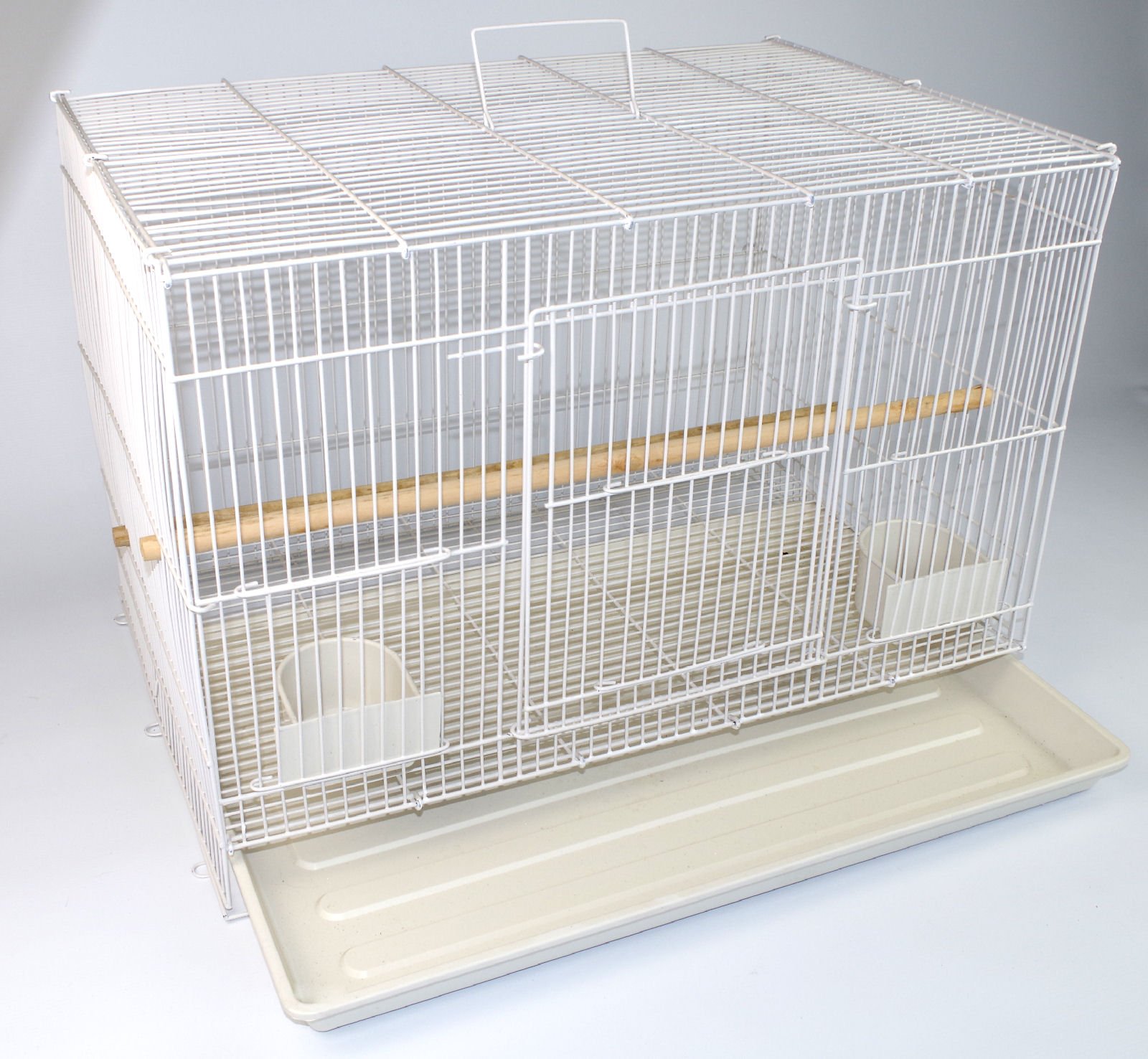 Little Friends Budgie Breeder Cages – Pack of 4 Sealey Wire Cages | Stackable Bird Breeding Cages for Budgies, Finches & Canaries