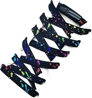 Magnetic No Tie Elastic Shoe Laces for Kids Adults, No screw, One Size Fits All