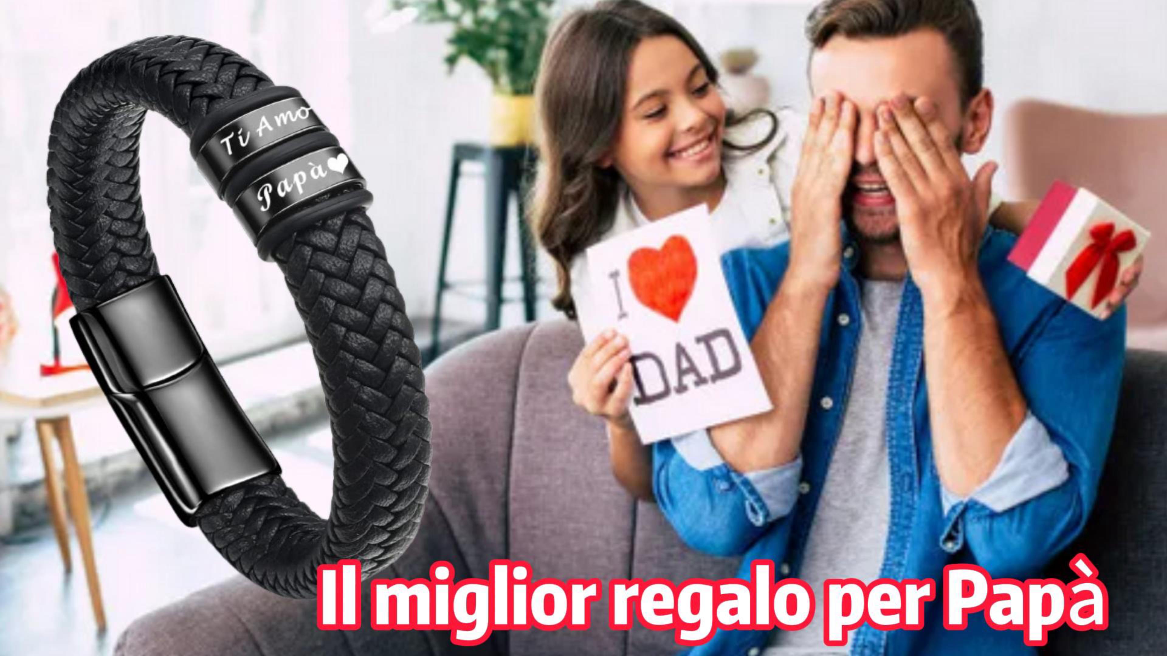 Bracciale Uomo Con Nomi Figli Bracciale Uomo In Pelle Con Incisione Nome - Personalizzabile, Regalo Per Papà, Partner O Amico, Realizzato A Mano In Germania Bracciale Personalizzato Per Lui