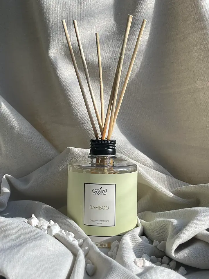 Aromatizador de Ambiente Difusor de Varetas Aromas 350ml (Bamboo)