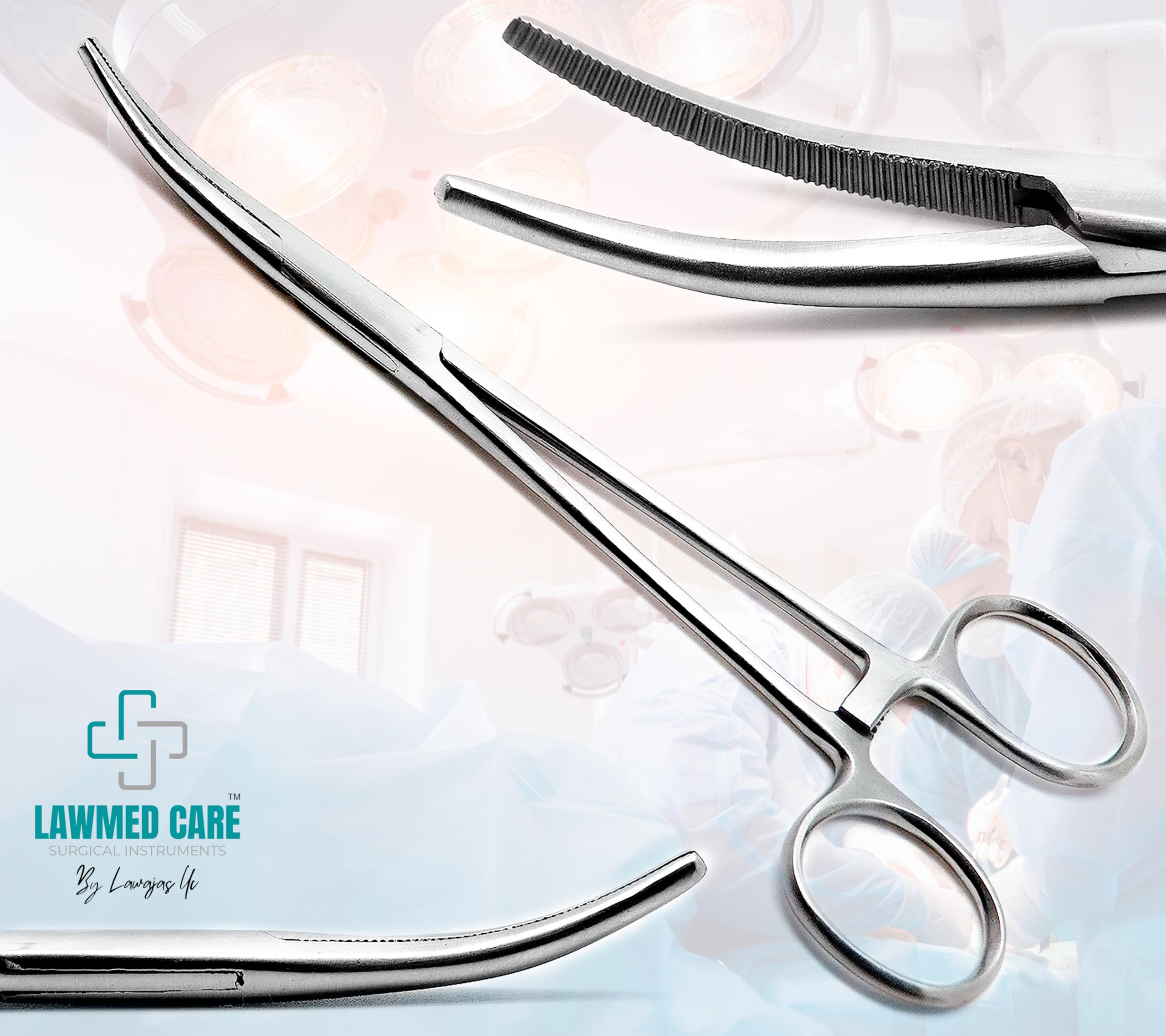Kelly Hemostat Forceps - Precision Surgical Tool for Medical and Crafting Applications (5.5" Curved) — Amazon image 6