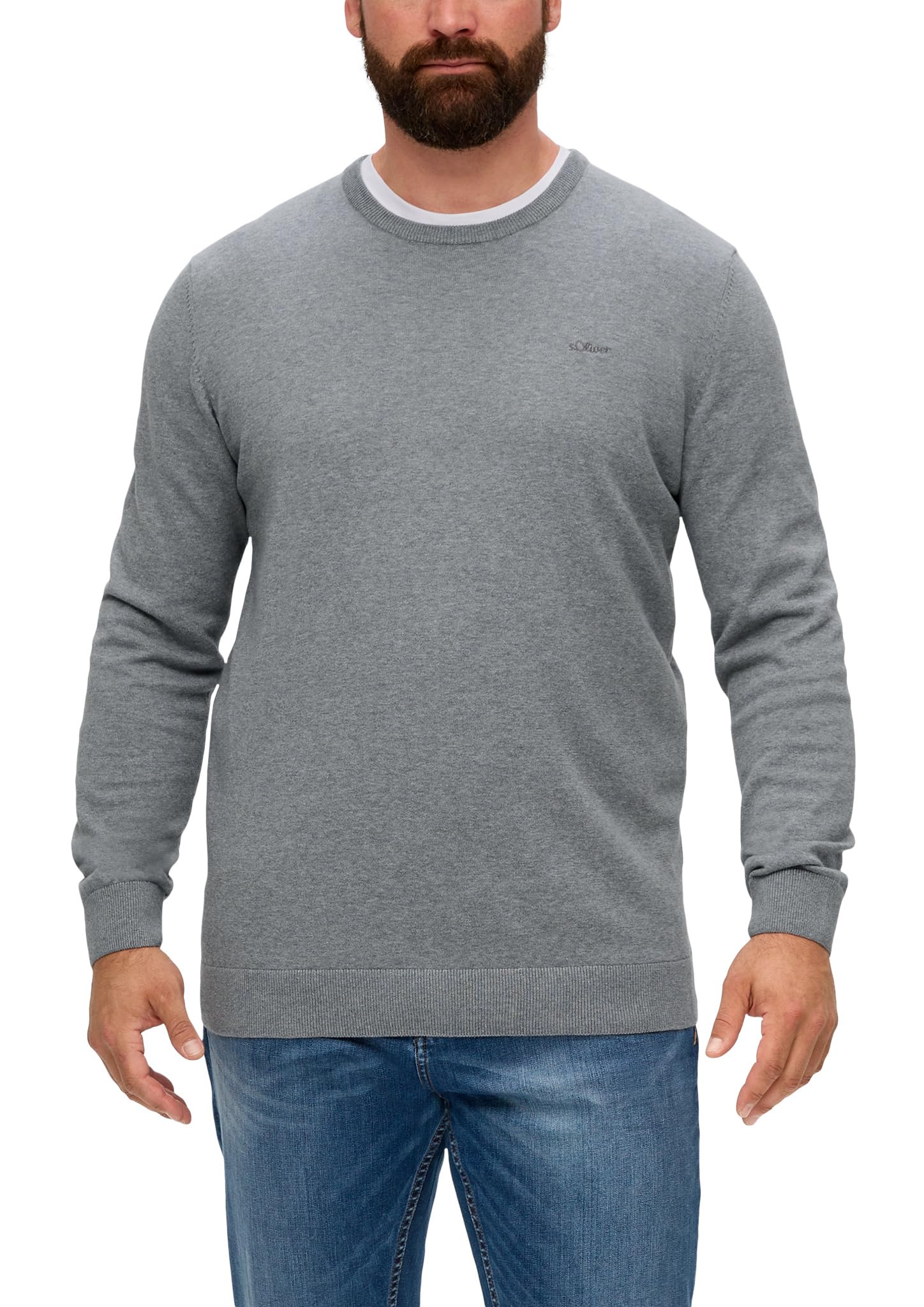 s.Oliver Pullover Crew Neck Big Size