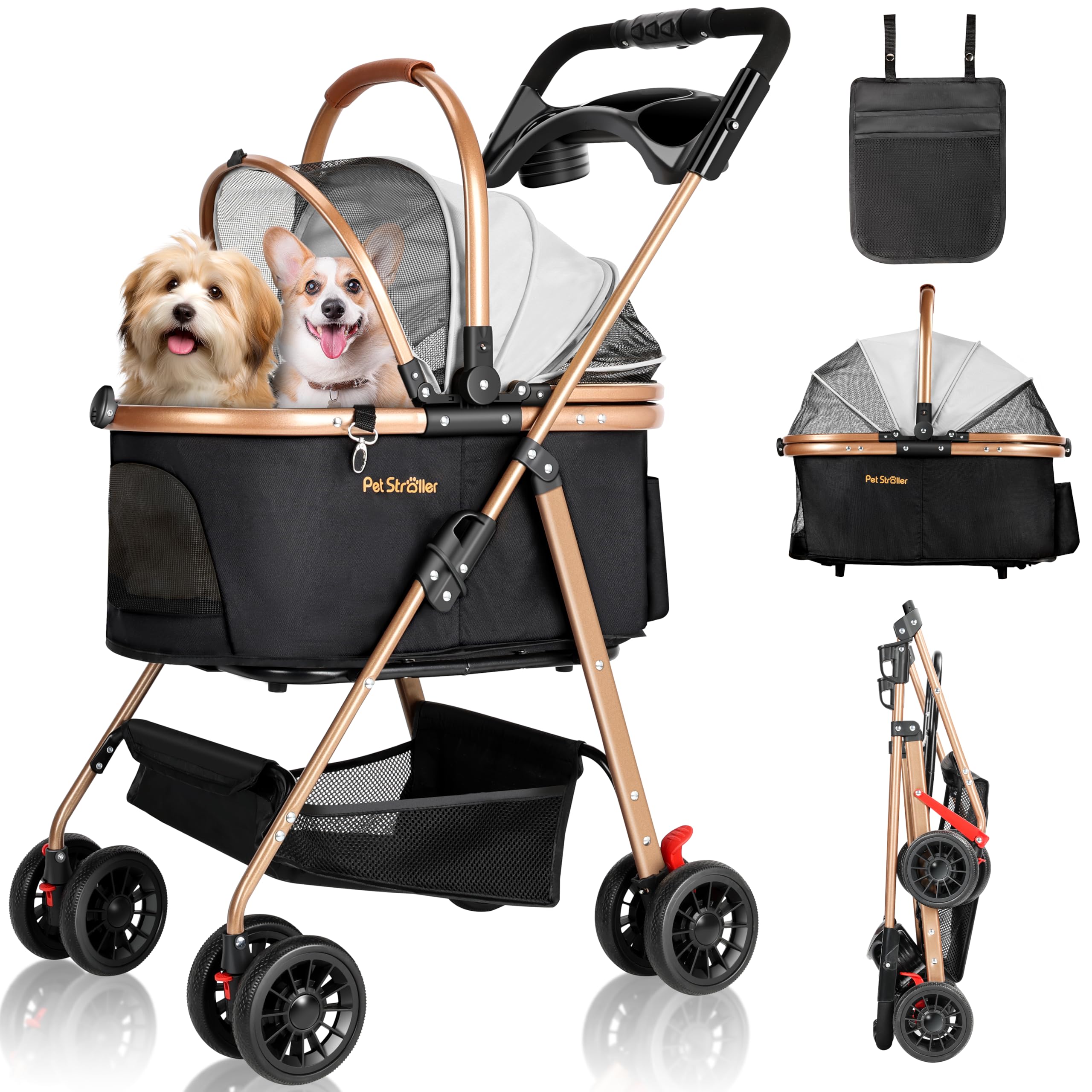 【新品未開封】SAMONIC ペットカート 猫用 犬用 分離型 ワンタッチ折畳 Amazon.co.jp: 【日本法人運営】SAMONIC ペットカート 猫用 犬用 分離