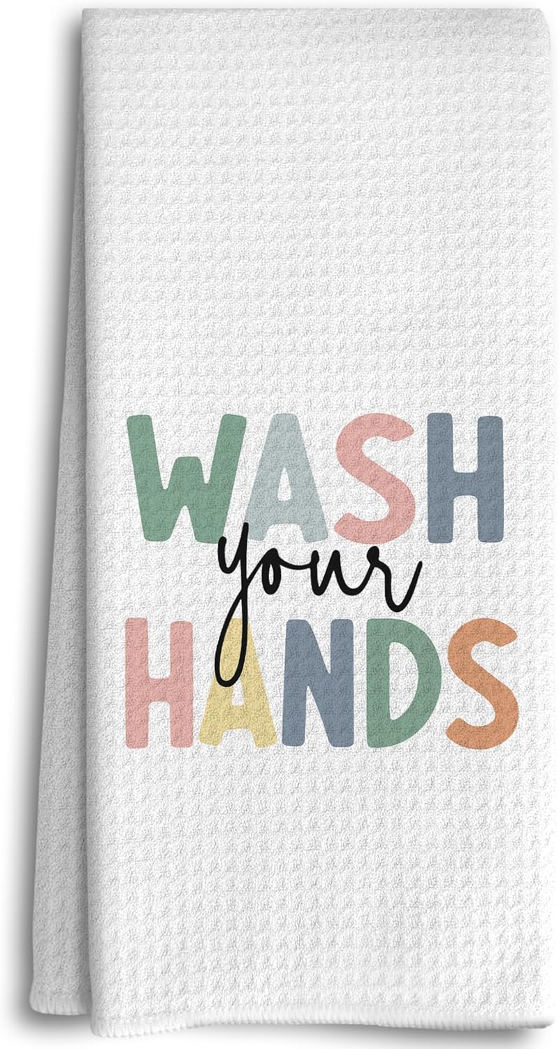 Amazon.com: Dwept Kids KidBathroom Decor, Kids Hand Towels, Kids ...